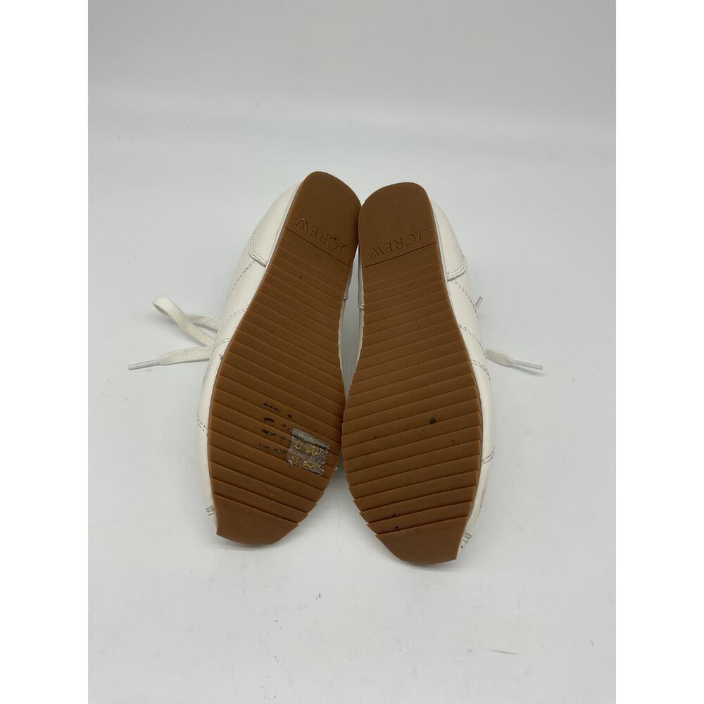 J.Crew Classic White Rec Sneakers Size 5 - Picture 7 of 9